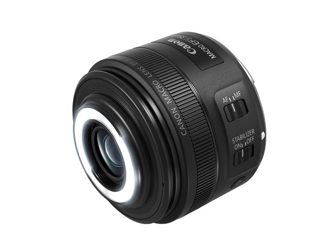 キヤノン、LEDライト内蔵マクロレンズ「EF-S35mm F2.8 マクロ IS STM」 - 価格.com