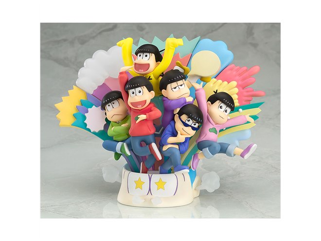 第2期決定のアニメ「おそ松さん」、6つ子が飛び出したジオラマ