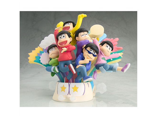第2期決定のアニメ「おそ松さん」、6つ子が飛び出したジオラマ