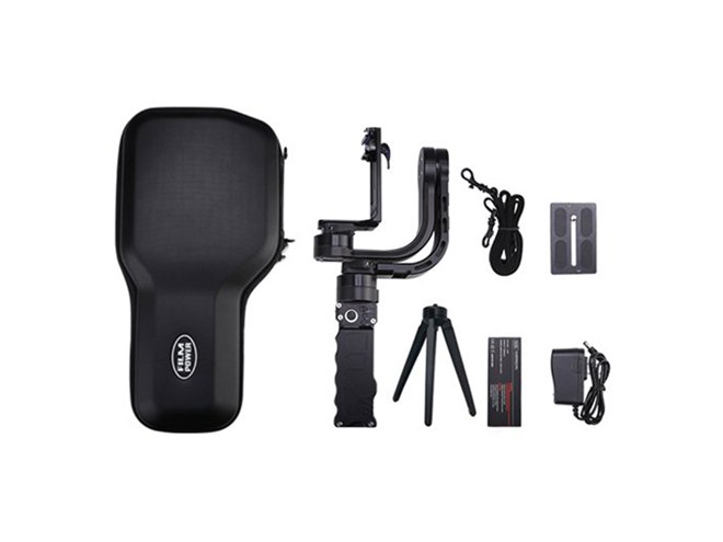 FILMPOWER、シングルハンドで最大荷重2.5kgの3軸電動スタビライザー