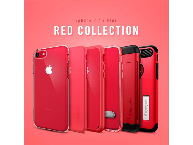 iPhone 7 (PRODUCT)RED 本体 + ケース シュピゲン、iPhone 7/7 Plusの新色「(PRODUCT)RED」用ケース - 価格.com