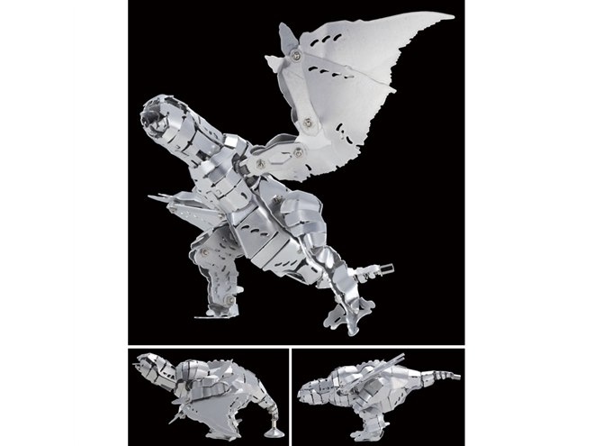 モンハンの“リオレウス”と“フルフル”が金属フィギュアで作れるメタル