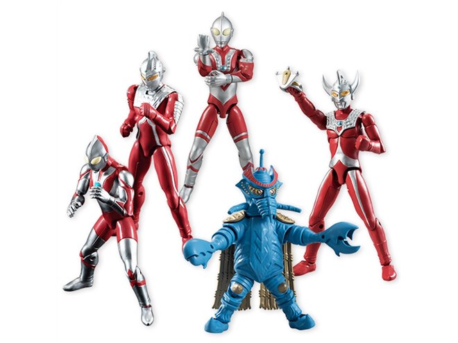 スペシウム光線”の拡張セットも揃う「ウルトラマン」可動
