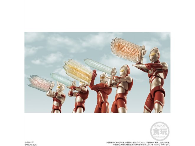 スペシウム光線”の拡張セットも揃う「ウルトラマン」可動フィギュア全6