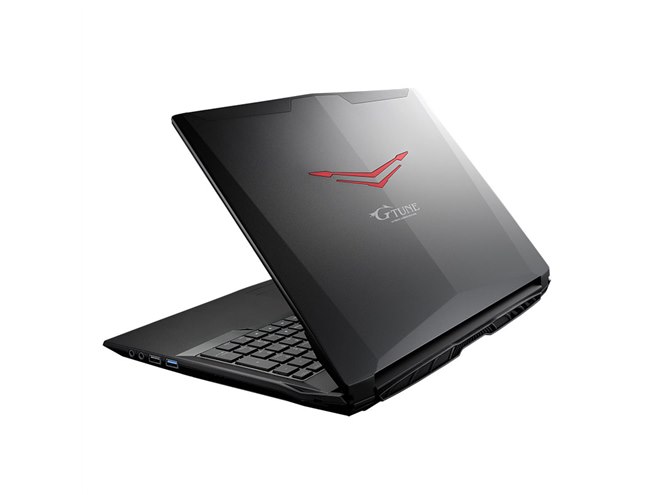 Windowsノート本体 G-Tune NEXTGEAR-NOTE-i577GA2-EX3 G-Tune、最大8時間のバッテリ駆動が可能な15.6型ゲーミングノートPC