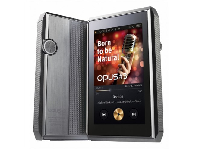 OPUS#3 ハイレゾオーディオプレイヤーおまけ付き Spotifyにも対応、メタルボディのポータブルハイレゾプレイヤー