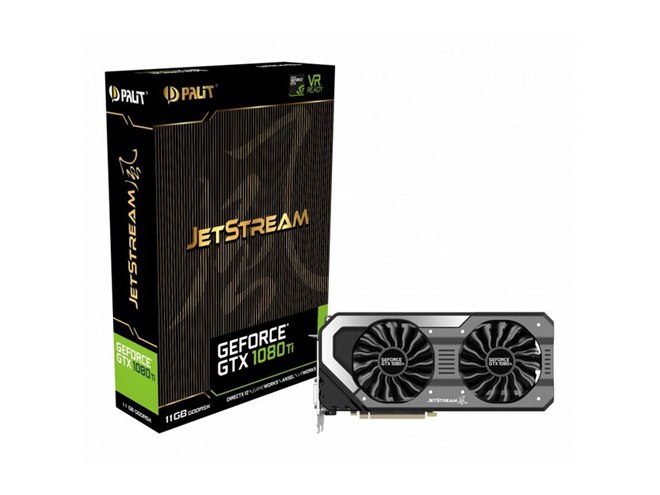 【再入荷！】 Palit、オリジナルファンを搭載した「GeForce GTX Ti 1080 グラフィックボード・グラボ・ビデオカード