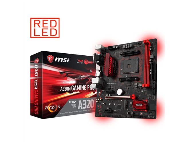 MSI、9,280円のRyzen対応ゲーミングマザー「A320M GAMING PRO」 - 価格.com