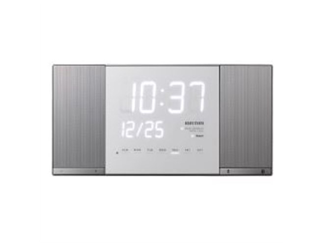 リズム時計工業、スマホ連携するBluetoothオーディオクロック