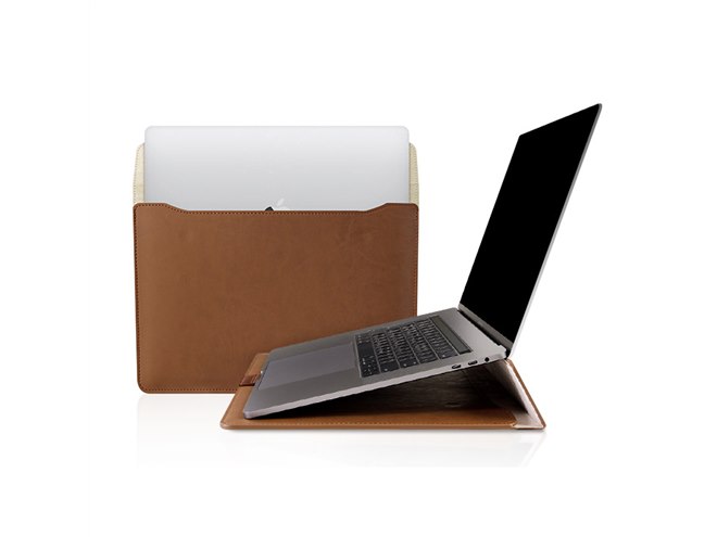 15インチMacBook Pro用ケース「STAND POUCH 2」、スタンド機能も装備