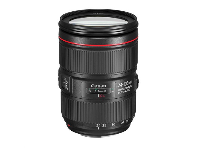 キヤノン「EF24-105mm F4L IS II USM」の一部に不具合、無償修理