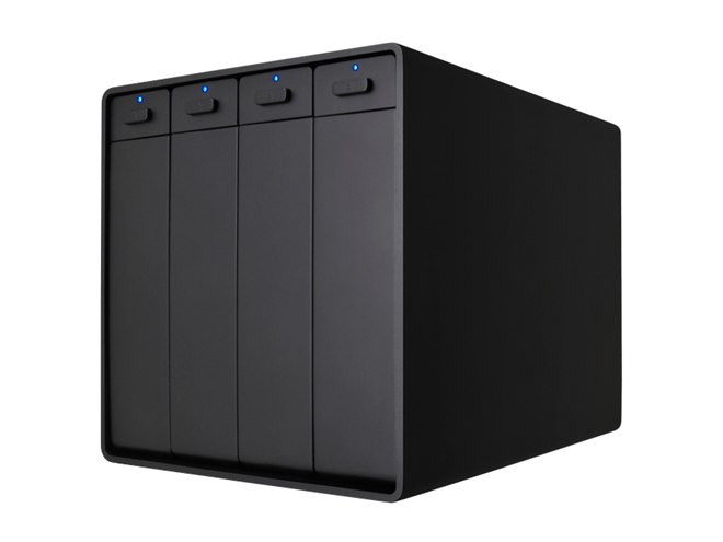 【美品】センチュリー（CENTURY）裸族のタウンハウス 4ベイ外付HDDケース センチュリー、3.5インチSATA HDDを最大4台縦入れ可能なHDDケース