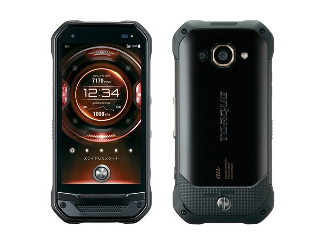 au、広角135度のアクションカメラを搭載したタフネススマホ「TORQUE