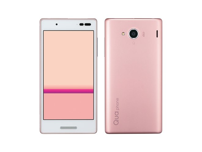 au、スマートソニックレシーバーを搭載した5.0型スマホ「Qua phone QX
