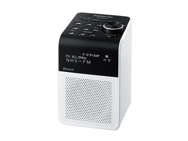 パナソニック、Bluetooth対応で防滴仕様の2バンドラジオ「RF-200BT
