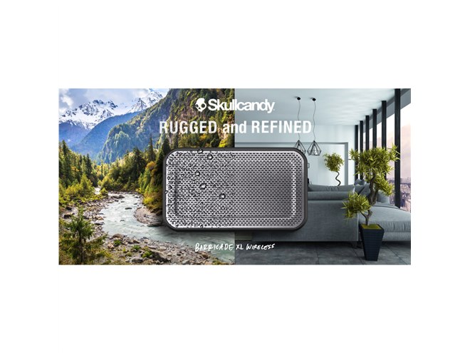 Skullcandy、夏のレジャー向け防水タフBTスピーカー「Barricade