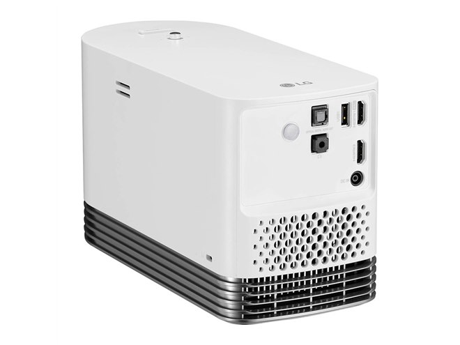 LG HF80JG プロジェクター LG、片手で持ち運べる小型プロジェクター「ProBeam HF80JG