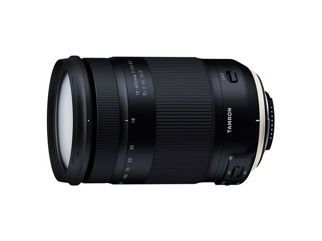 タムロン、22.2倍ズームの超望遠高倍率レンズ「18-400mm F/3.5-6.3