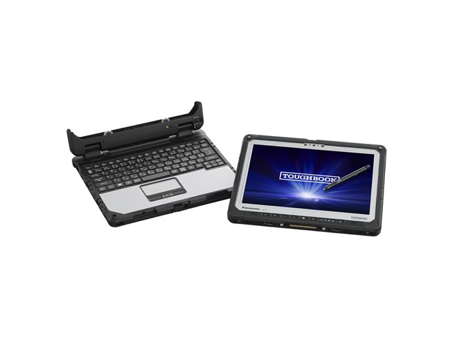 パナソニック、12.5時間駆動の12型タフ着脱式「TOUGHBOOK CF-33