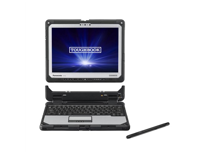 パナソニック、12.5時間駆動の12型タフ着脱式「TOUGHBOOK CF-33