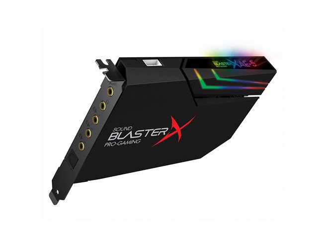 クリエイティブ・メディア Sound Blaster X AE-5 Sound BlasterX AE-5 Plus - Hi-res PCI-e Gaming Sound Card