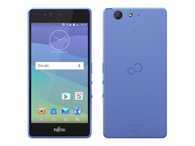 富士通、泡ハンドソープで洗える5型SIMフリースマホ「arrows M04