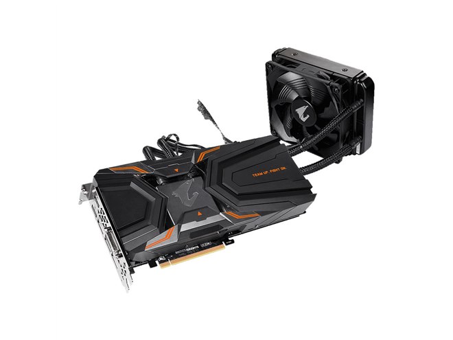 GIGABYTE、水冷一体型ユニットを採用した「GeForce GTX 1080 Ti