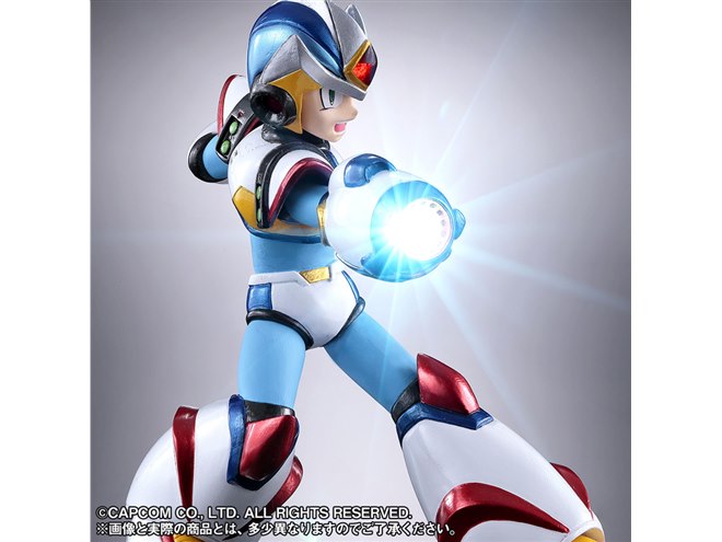 スーファミ名作「ロックマンX2」、エックス セカンドアーマーをLED付き