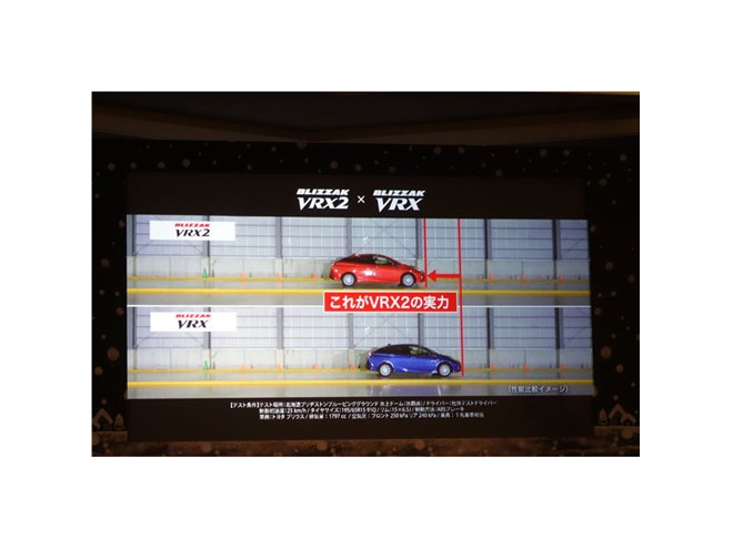 ブリヂストンが新型スタッドレスタイヤ「ブリザックVRX2」を発売