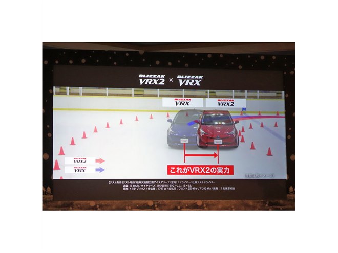 ブリヂストンが新型スタッドレスタイヤ「ブリザックVRX2」を発売