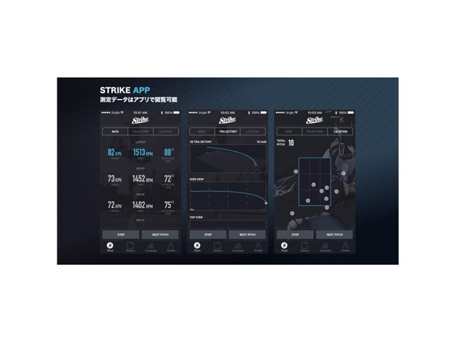 スマート野球ボール「Strike（ストライク）」発売、スピードや回転数