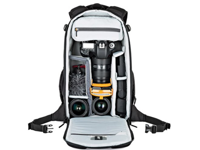 ロープロフリップサイド Lowepro カメラリュック フリップサイド500AW 大容量! 25L レインカバー 三脚取付可 ブラック ロープロフリップサイド500AW 大容量!25L レインカバー 一眼レフ用
