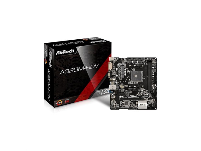 ASRock、Ryzen対応で「A320」チップセット搭載のMicroATXマザー - 価格.com