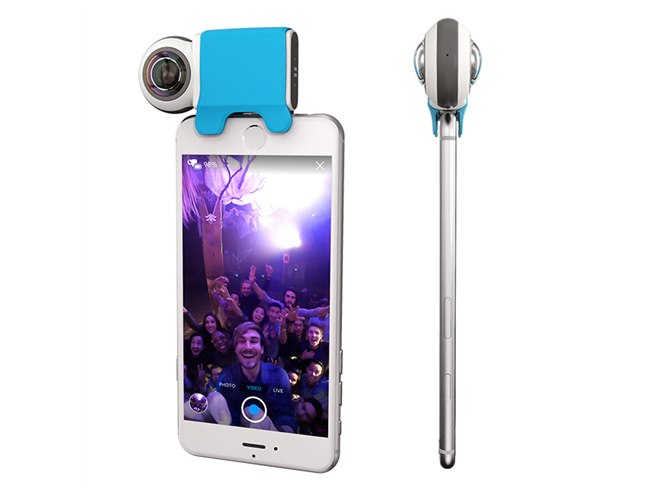 値下げ‼︎半額以下‼︎　360度カメラ giroptic iO iPhone/iPad専用の手ぶれ補正機能付き360度カメラ「Giroptic iO