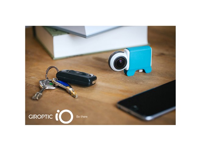 iPhone/iPad専用の手ぶれ補正機能付き360度カメラ「Giroptic iO