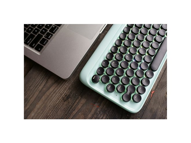 Lofree Bluetooth キーボード タイプライター ミルクティーカラー Amazon | 【Lofree専門店】 Bluetooth ワイヤレスキーボード