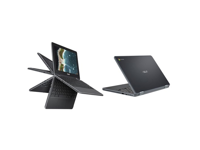ASUS、液晶が360度回転する「Chromebook Flip」の10.1型/11.6型/12.5型