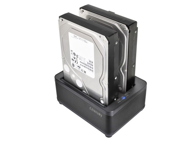 センチュリー、クローン機能を搭載した「裸族のお立ち台TWIN」 - 価格.com