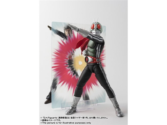 バンダイ、「仮面ライダー新1号」「本郷猛」の全高145mm