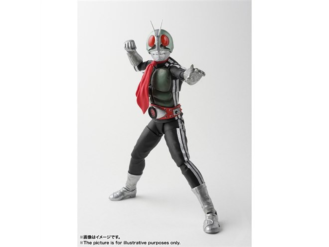 バンダイ、「仮面ライダー新1号」「本郷猛」の全高145mm