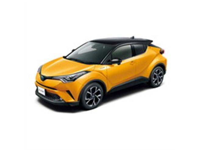 トヨタ　C-HR カラーサンプル　ミニカー　セット　ツートンカラー トヨタ C-HR☆ミニカー☆ツートンカラー - メルカリ