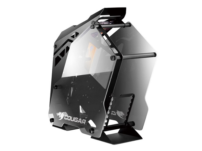 い*ん様 COUGAR CONQUERオープンフレーム PCケース 黒/オレンジ Amazon.co.jp: COUGAR PCケース CONQUER ミドルタワー オープン