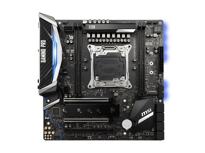 MSI、Skylake-X専用のMicro ATXマザー「X299M GAMING PRO CARBON