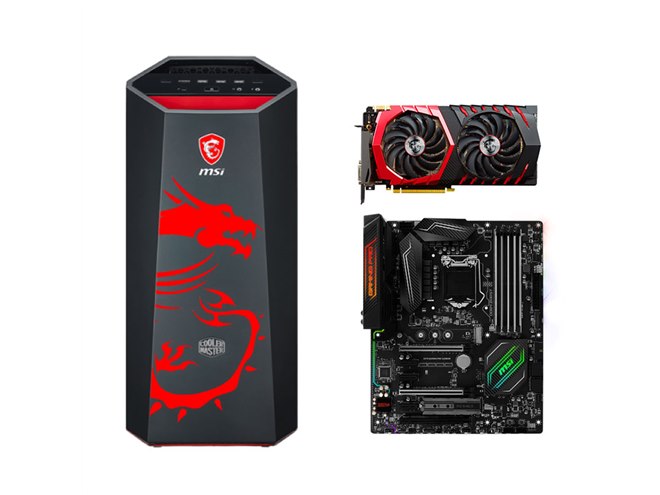 MSI、Cooler Masterと協業したドラゴン柄ケースなどの限定キット