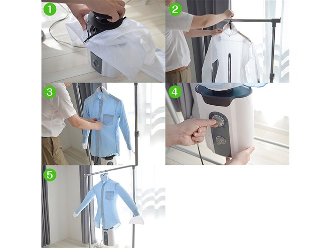 サンコー、乾燥とアイロンがけを同時に行うつり下げ型の乾燥機 - 価格.com