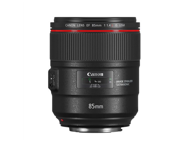キヤノン、IS搭載の大口径中望遠単焦点レンズ「EF85mm F1.4L IS