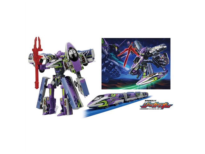 EVA初号機に変身するプラレール「新幹線 500 TYPE EVA」10/5発売