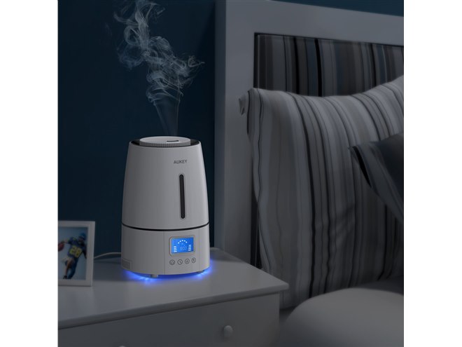 AUKEY、最大10時間稼動する大容量3Lの超音波加湿器「UH-M1」 - 価格.com