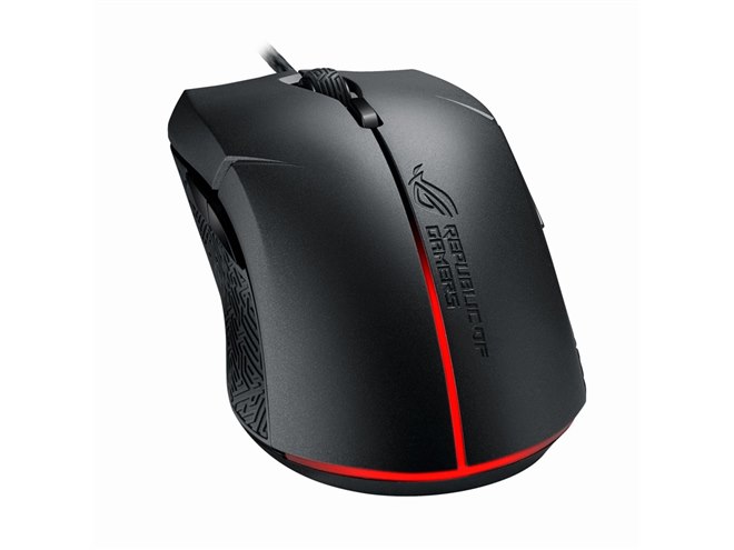 ASUS、メインスイッチの換装ができる左右対称ゲーミングマウスなど