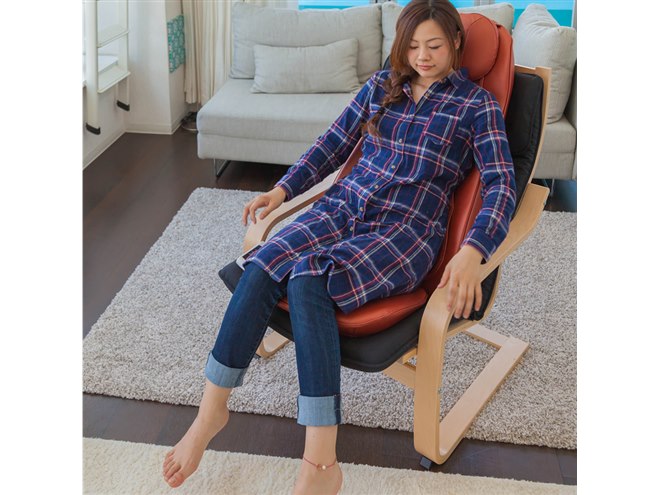 折りたたみ式マッサージチェア グレー/ブラック くつろぎ指定席 ☆お買い得品☆スライヴ マッサージチェア CHD9238E3